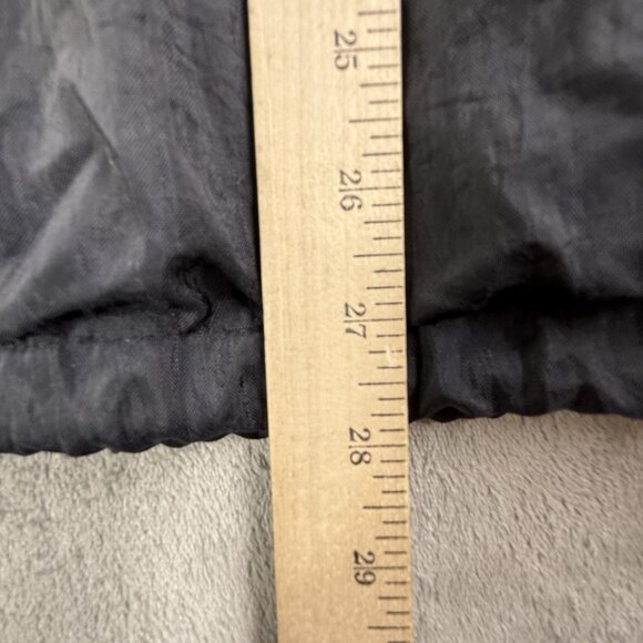 Fire Dept Pullover Jacket Mens Medium Black V Neck Windbreaker Lined Embroidered - Picture 16 of 16